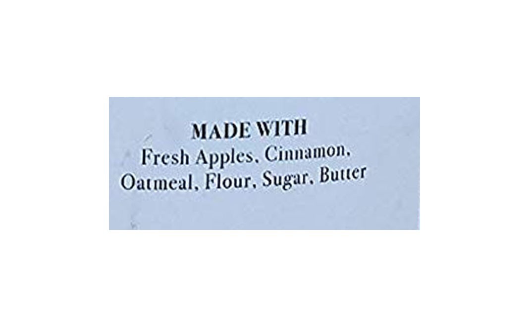 Mo's Apple Cinnamon & Oatmeal Cookies   Glass Jar  400 grams
